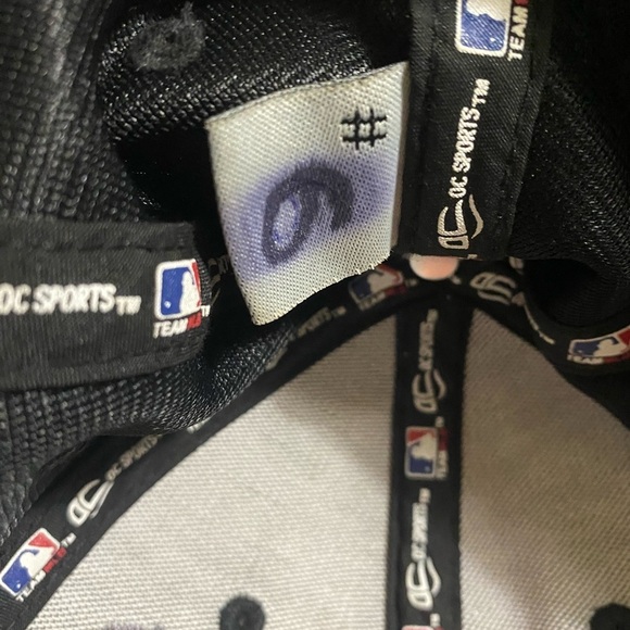 Team MLB OCSports San Francisco Giants Black & Orange Embroidered Fitted Cap - Picture 8 of 11